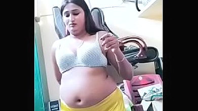 Swathi naidu sexy dress change getting ready shoot